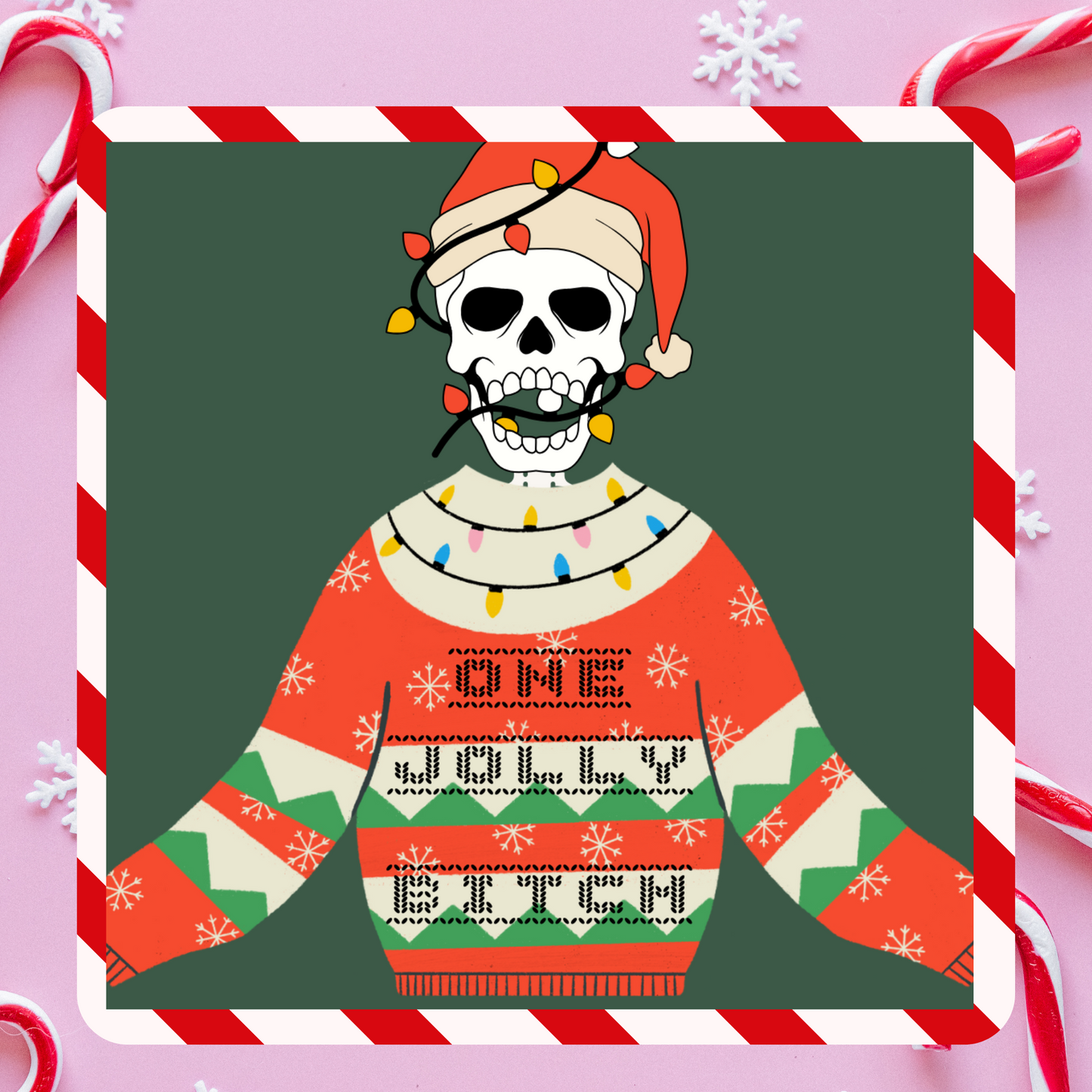 Creepmas Holiday Car Coasters - Shadow Witch Designs