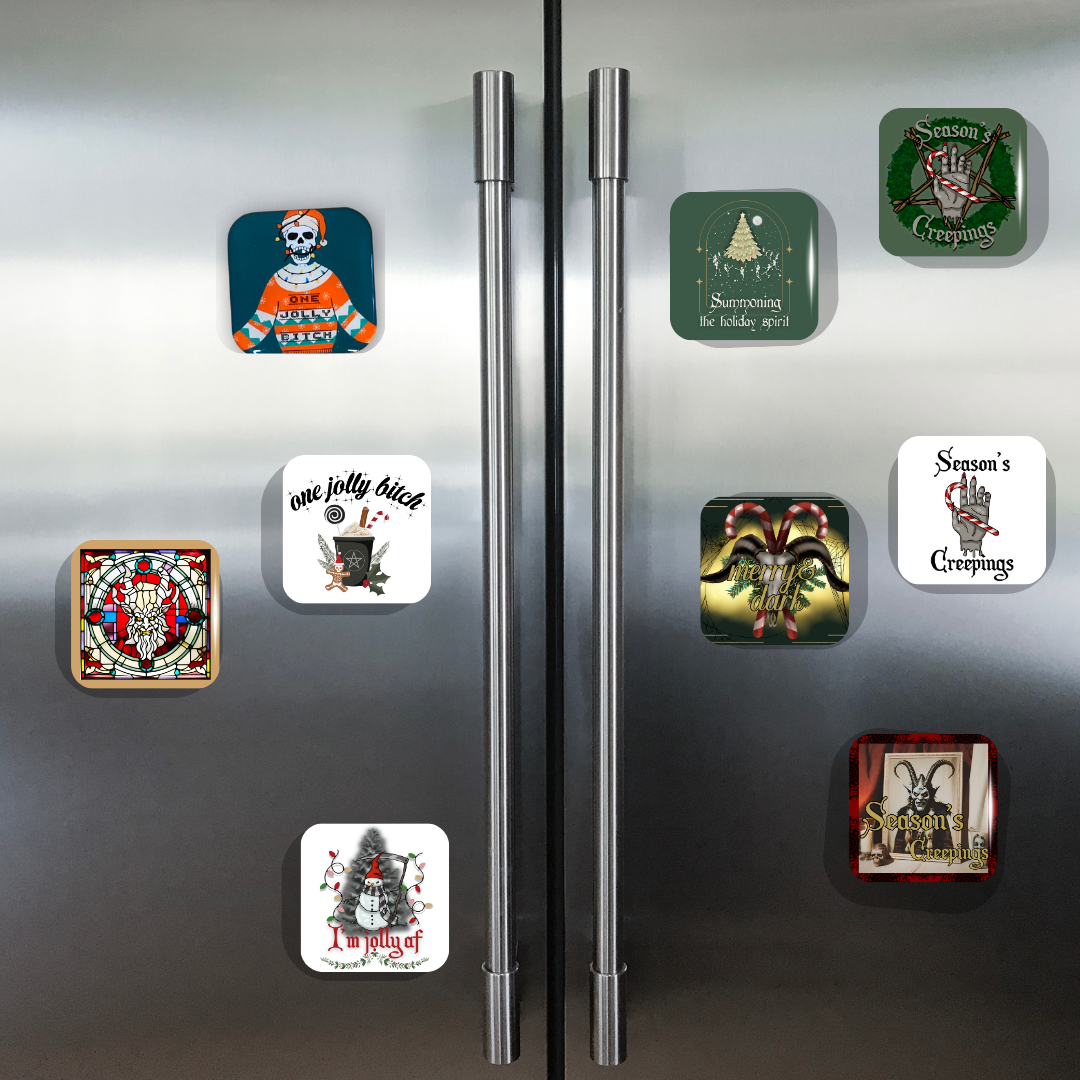 Creepmas Holiday Magnets - Shadow Witch Designs