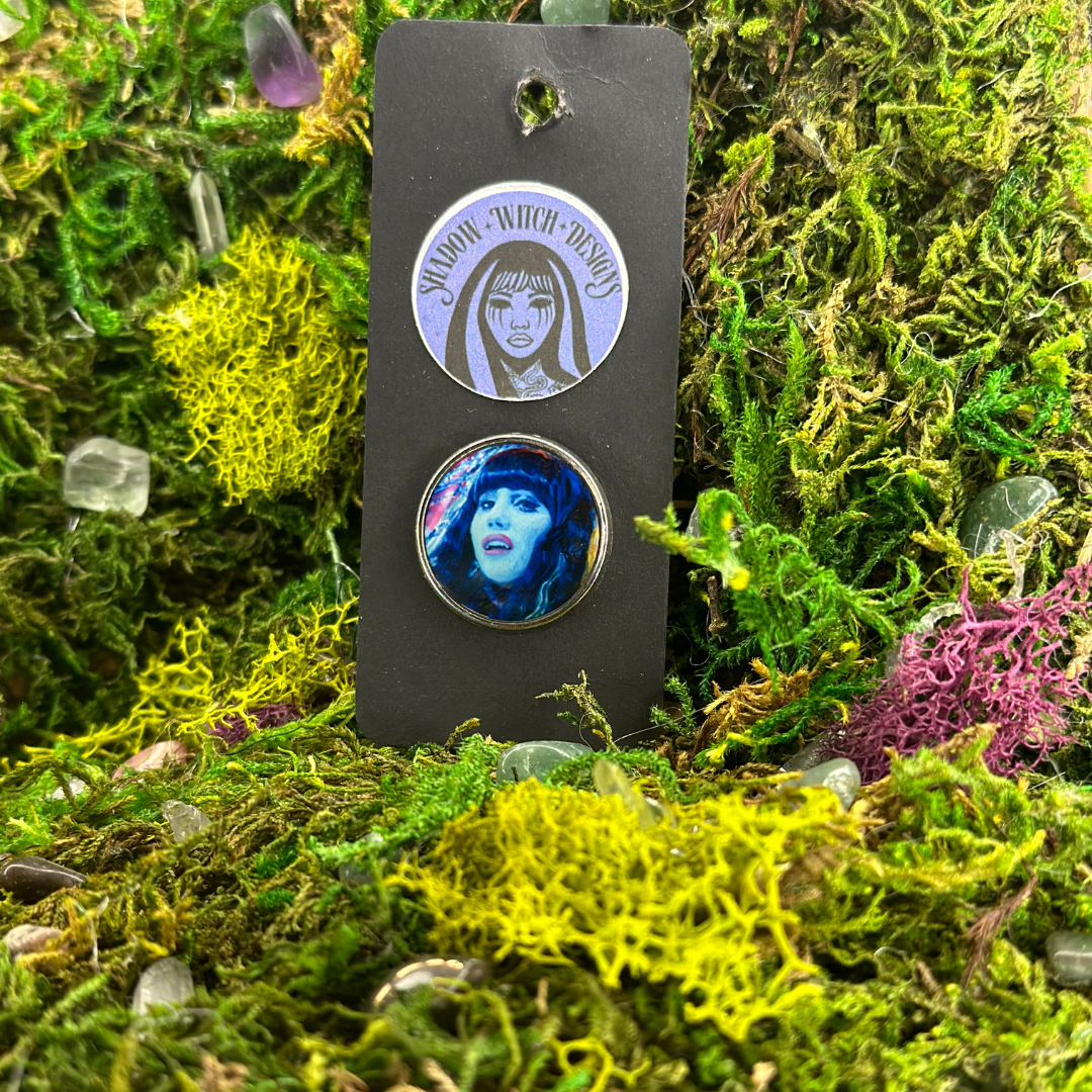 Nadja What We Do In The Shadows TV Show Character Vampire Funny Enamel Pin - Shadow Witch Designs