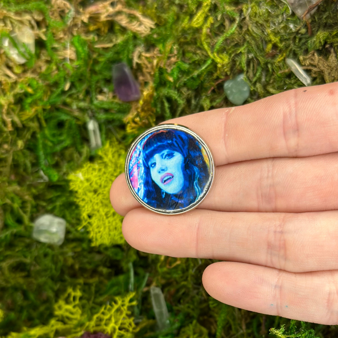 Nadja What We Do In The Shadows TV Show Character Vampire Funny Enamel Pin - Shadow Witch Designs