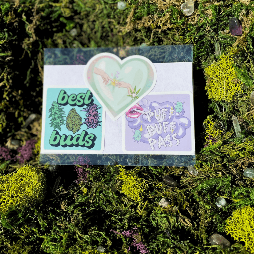 420 Best Buds Sticker Pack - Shadow Witch Designs