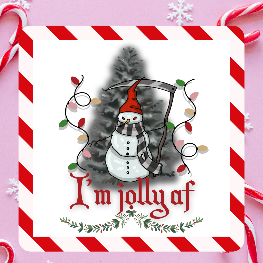 Creepmas Holiday Car Coasters - Shadow Witch Designs