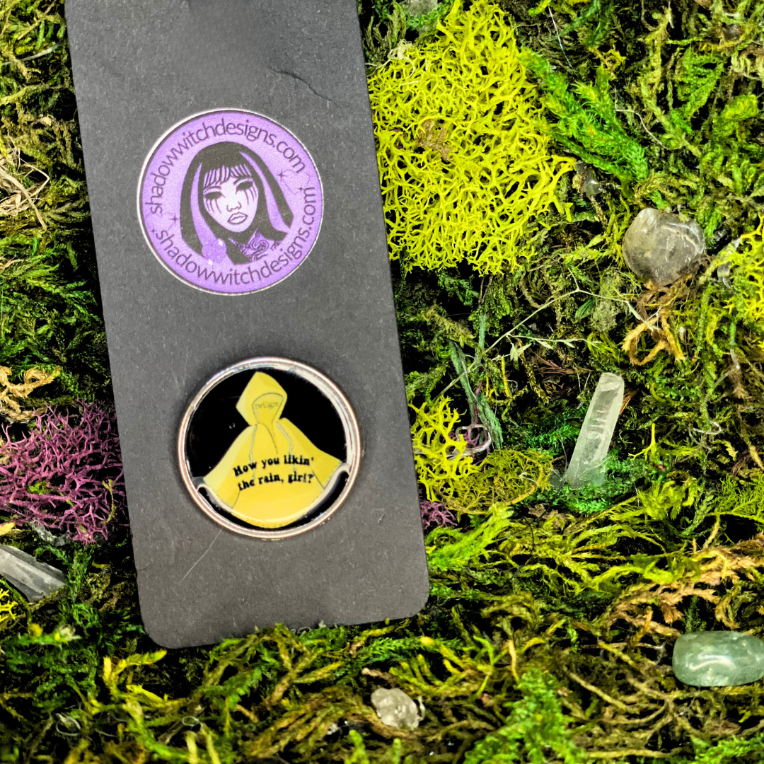 How You Liking The Rain, Girl? Twilight Enamel Pin