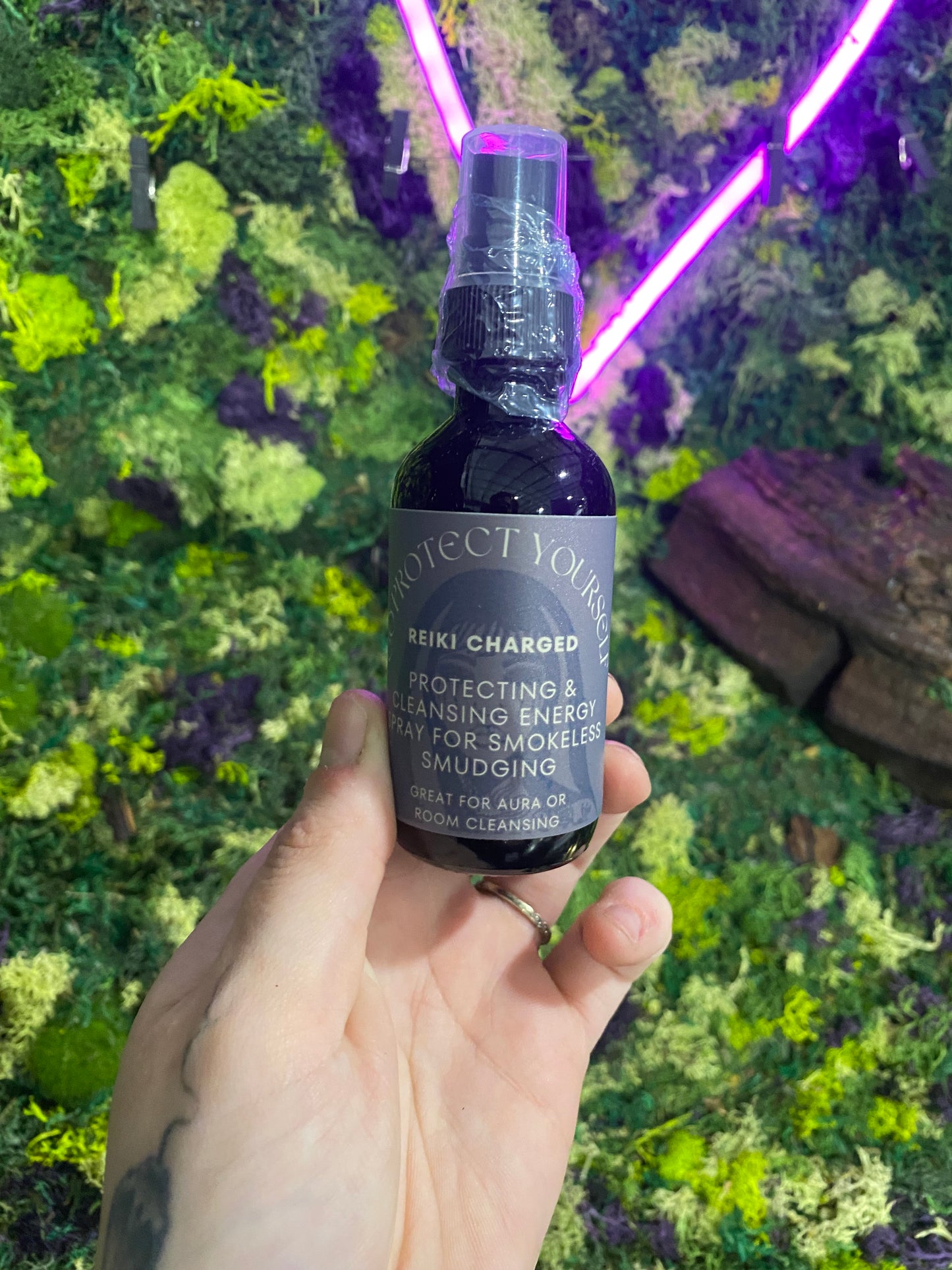 Go Protect Yourself Reiki Charged Intuitive Protection Energy Spray - Shadow Witch Designs