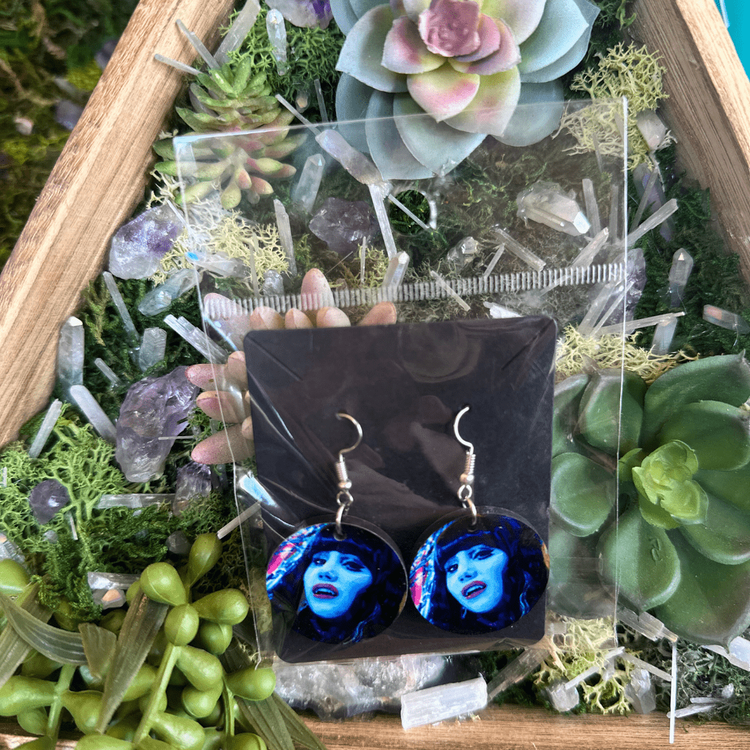 Nadja What We Do In The Shadows Vampire Funny Earrings - Shadow Witch Designs