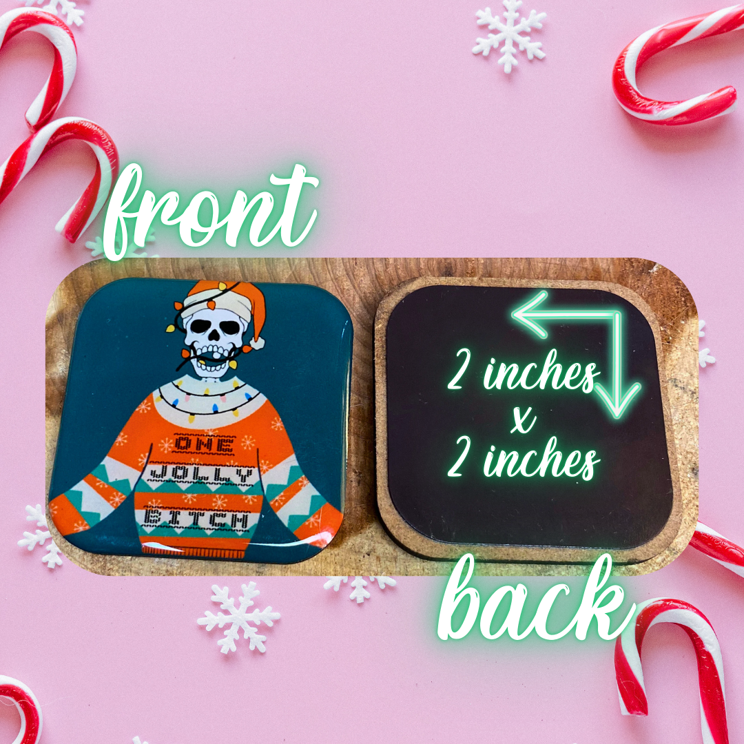 Creepmas Holiday Magnets - Shadow Witch Designs