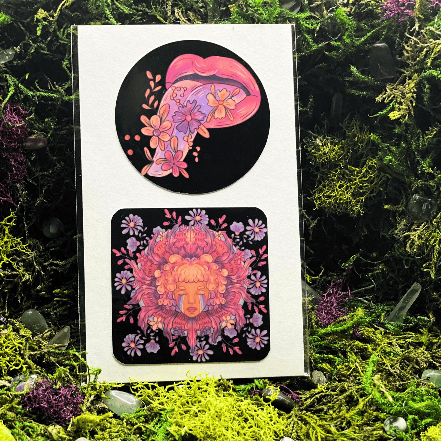 Flower Child Sticker Pack - Shadow Witch Designs