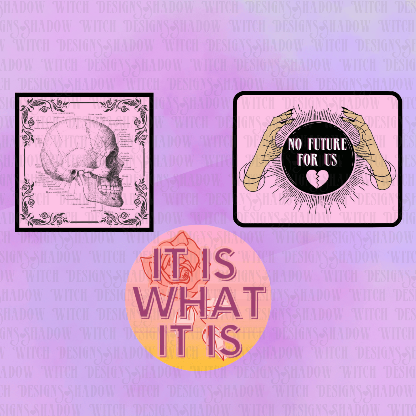 No Future Sticker Pack - Shadow Witch Designs