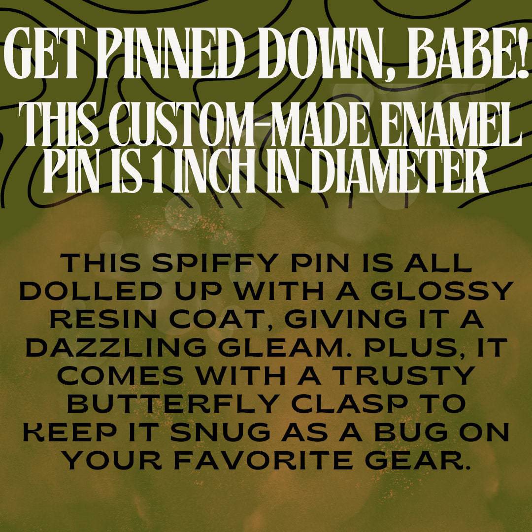 Qveen Herby Enamel Pin - Shadow Witch Designs