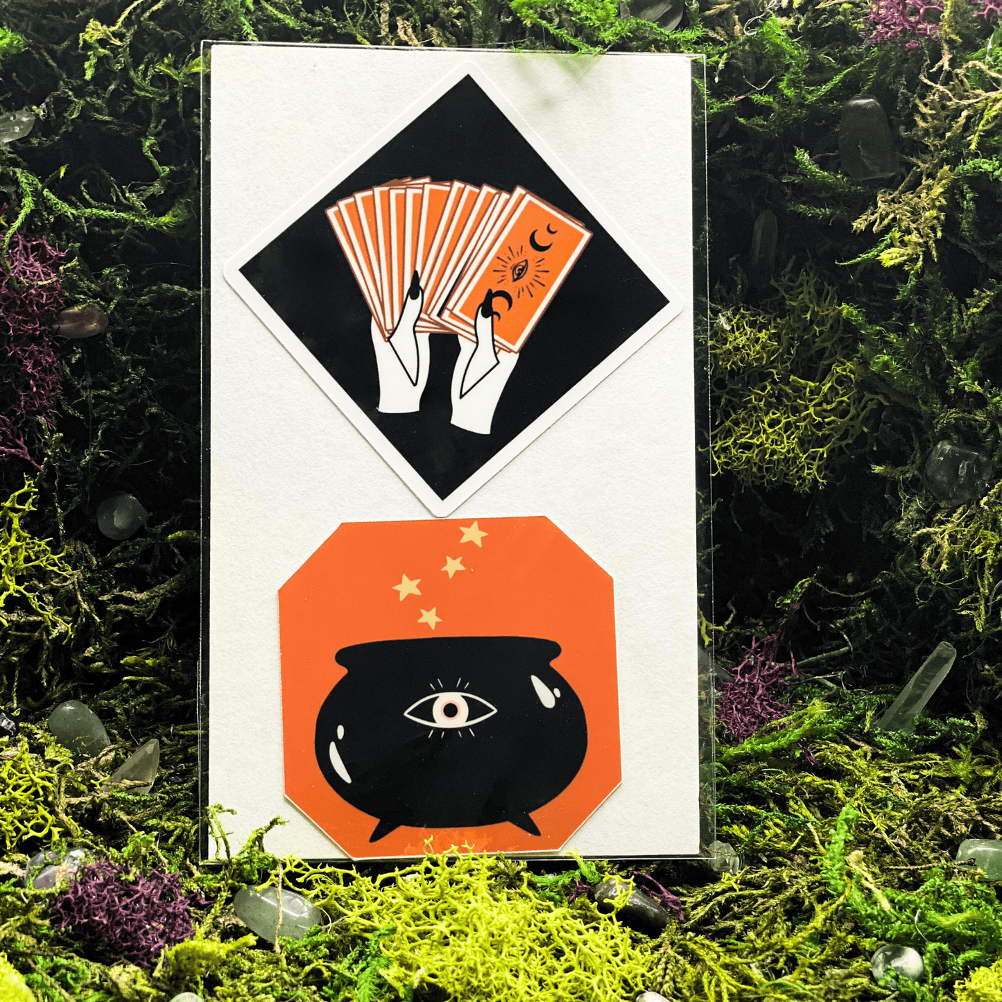 Tarot Cauldron Sticker Pack - Shadow Witch Designs