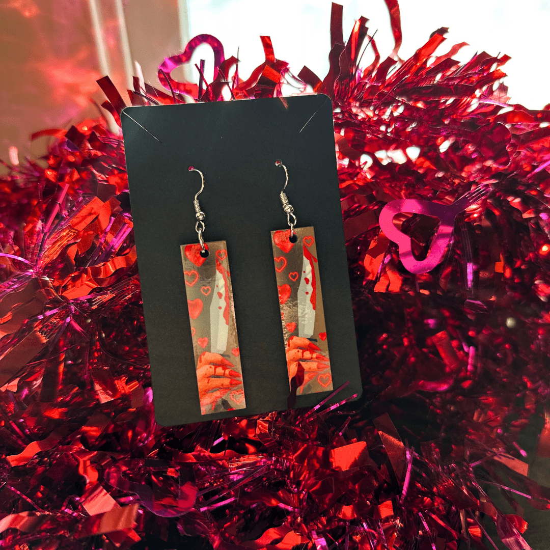 Bloody Valentine Earrings - Shadow Witch Designs