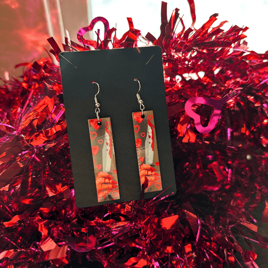 Bloody Valentine Earrings - Shadow Witch Designs