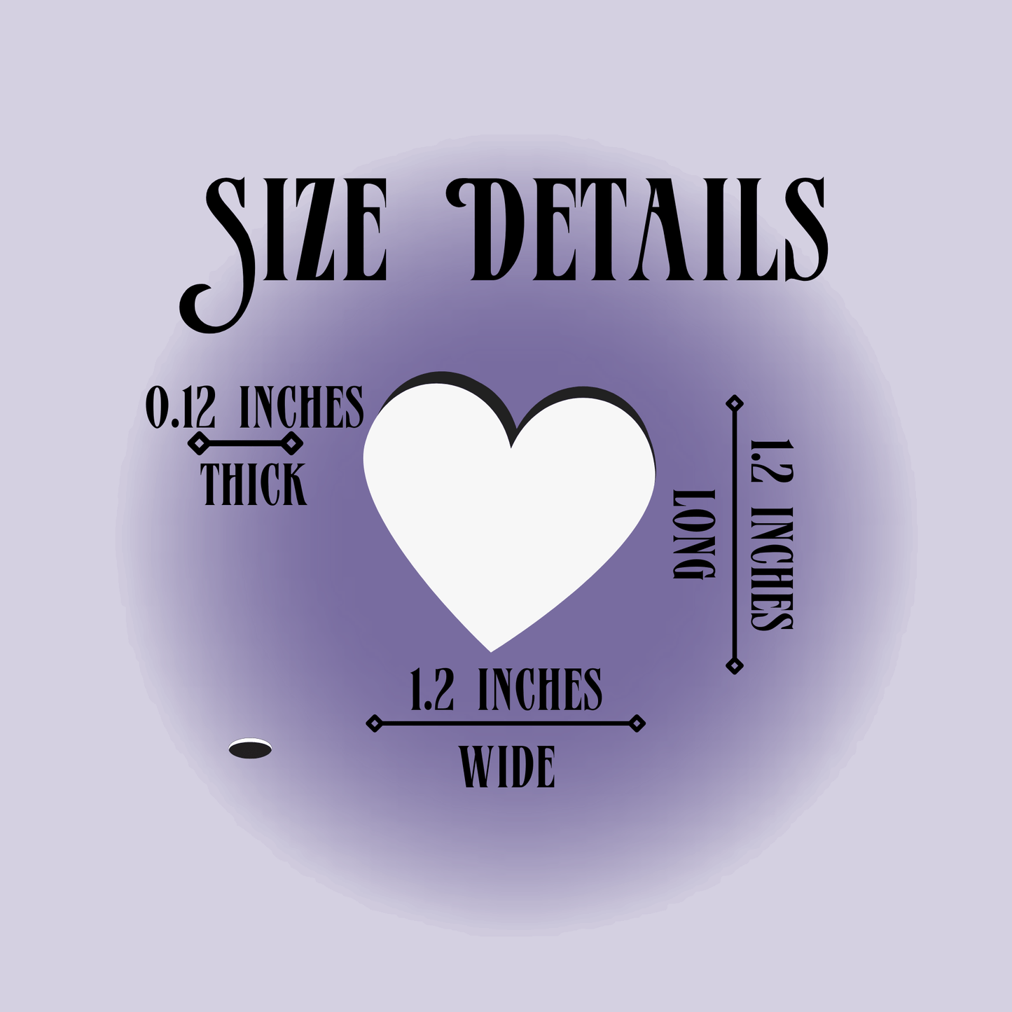 Cursed Cat Heart Shaped Earrings - Shadow Witch Designs