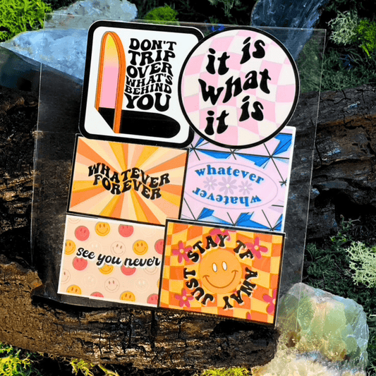 Whatever, Don't Trip Sticker Pack - Shadow Witch Designs