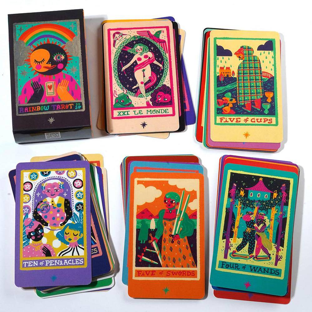 Rainbow Tarot Colors Rainbow Tarot - Shadow Witch Designs