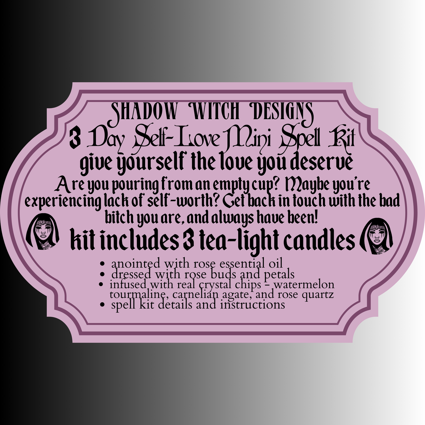 3 Day Self Love Mini Spell Kit