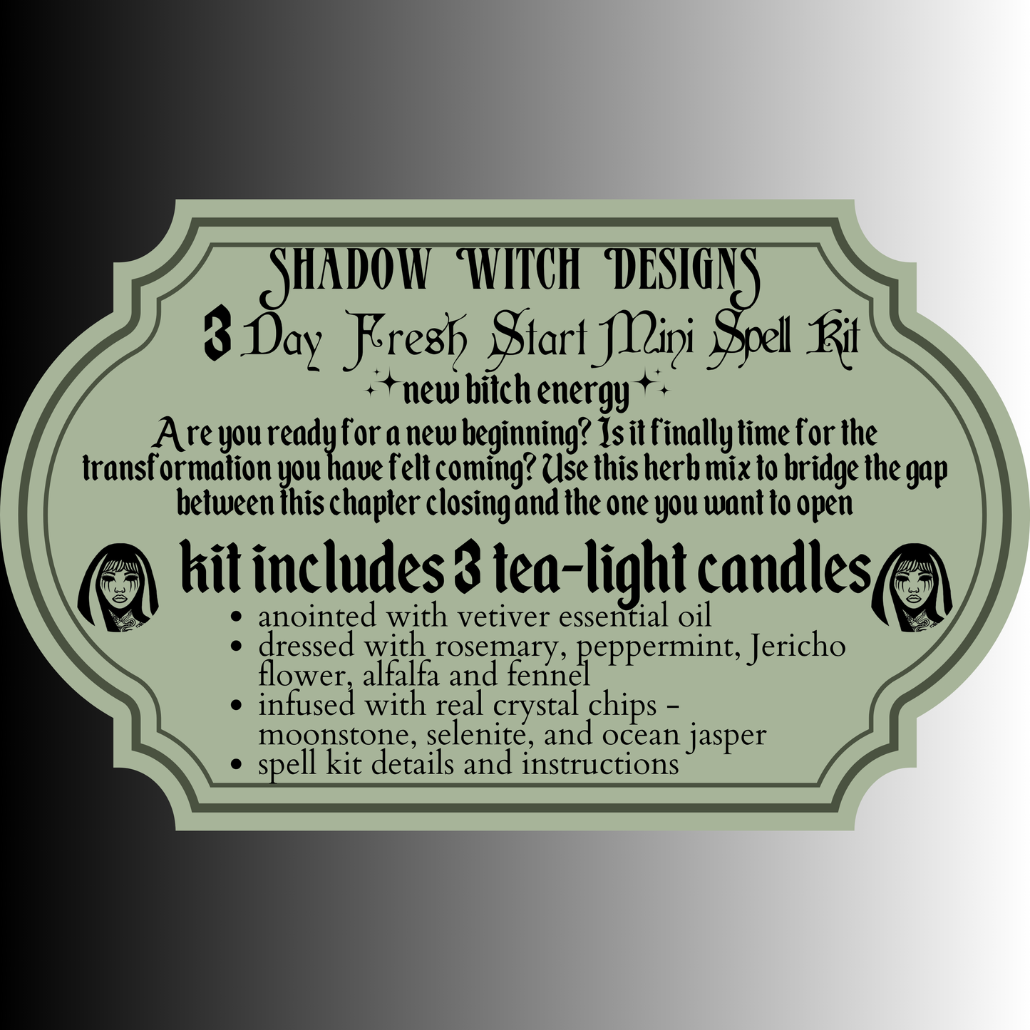 3 Day Fresh Start Mini Spell Kit