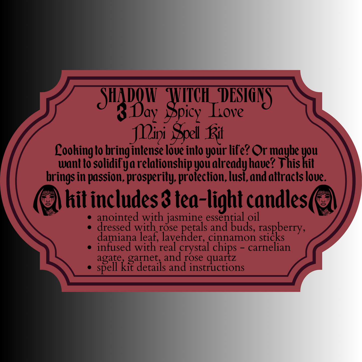 3 Day Spicy Love Mini Spell Kit