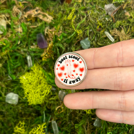 Boot Scoot TF Away Enamel Pin