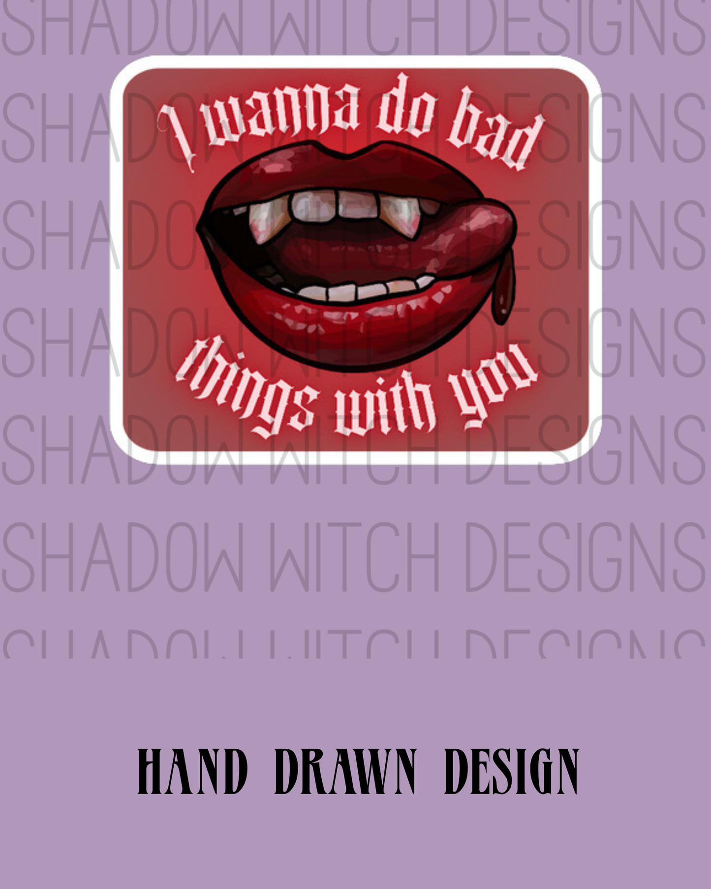 True Blood I Want To Do Bad Things With You Enamel Pin