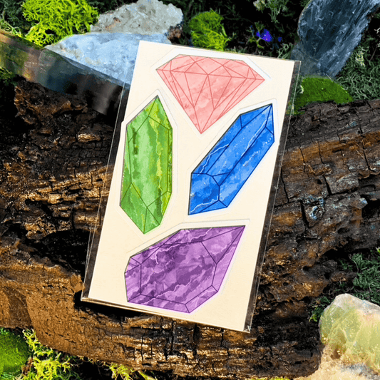 Shadow Witch Designs Colorful Crystals Sticker Pack CCSP