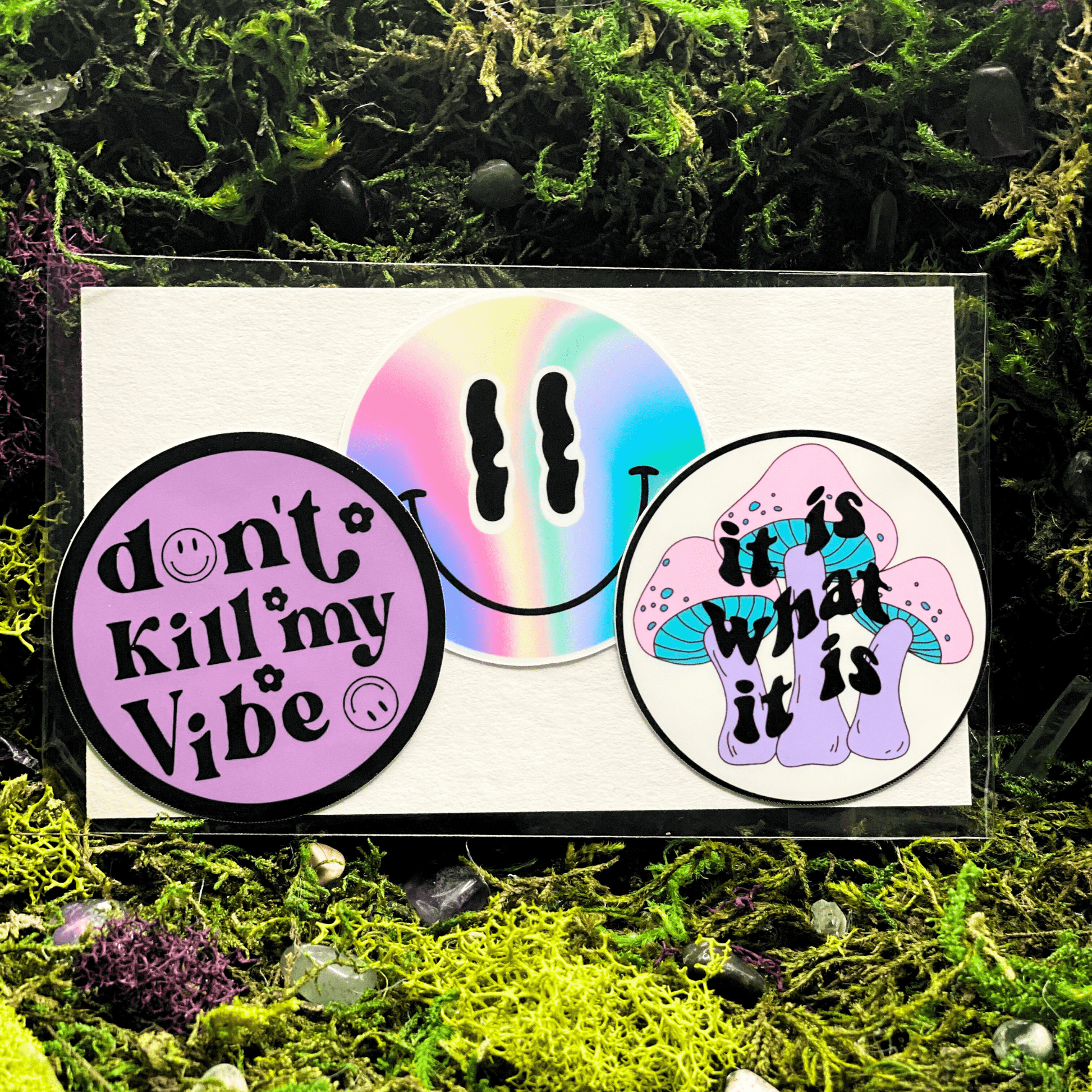 Don’t Kill My Vibe Sticker Pack - Shadow Witch Designs