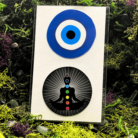 Evil Eye Chakra Sticker Pack - Shadow Witch Designs