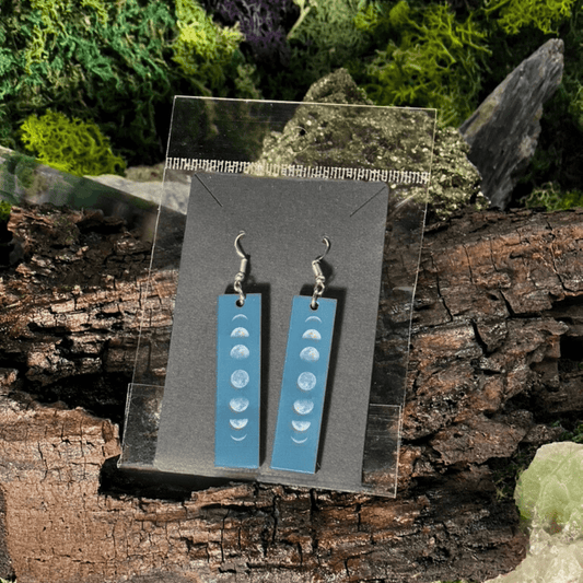 Moon Phases Earrings - Shadow Witch Designs