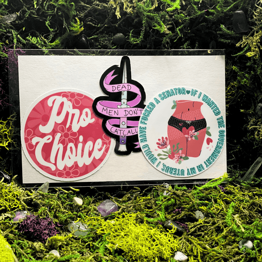 Pro Choice Sticker Pack - Shadow Witch Designs