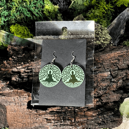 Tree of Life Earrings - Shadow Witch Designs