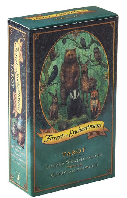 Shadow Witch Designs Forest of Enchantment Tarot Tarot and Oracle Bundle 1 CJWJWJYZ04967-9style