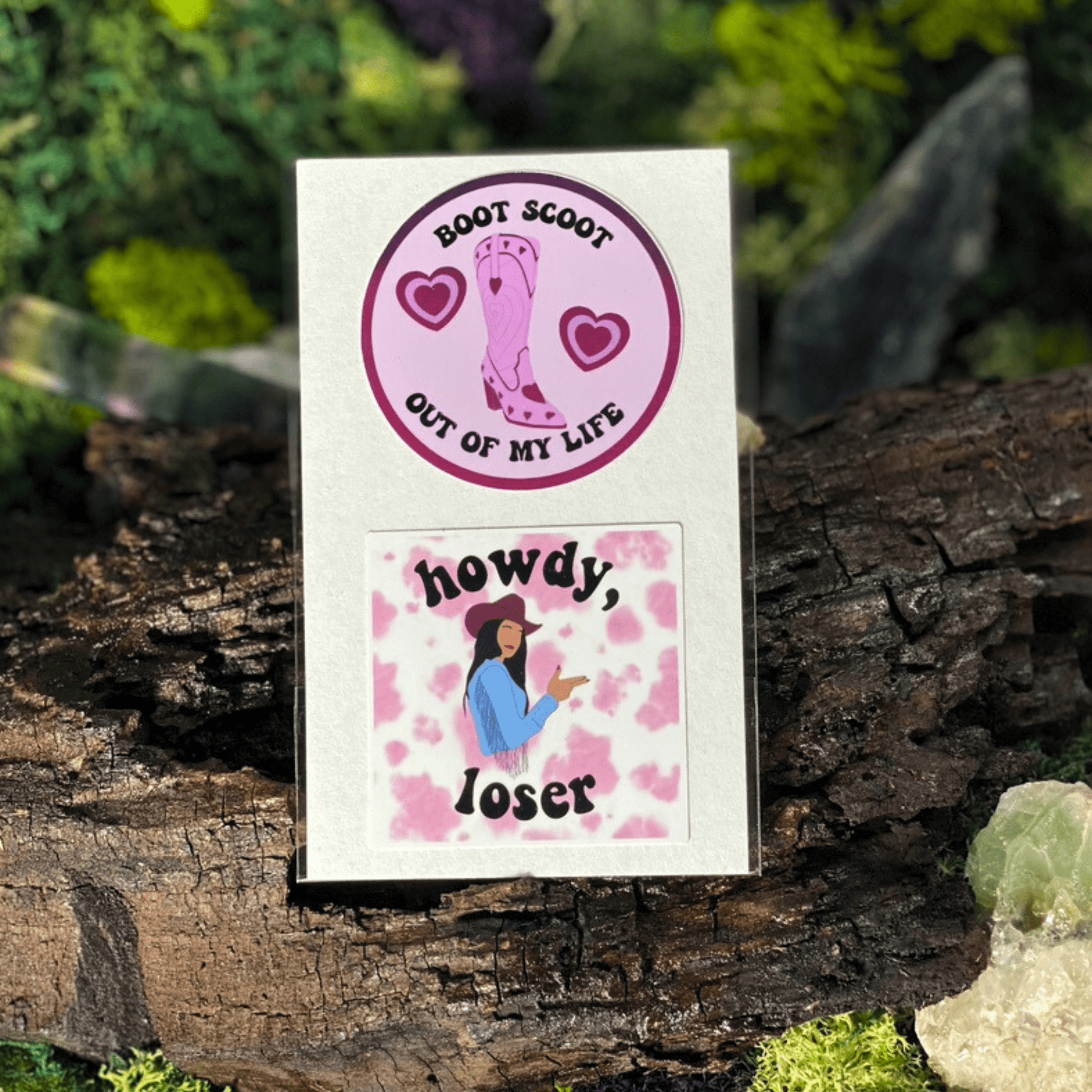 Shadow Witch Designs Howdy Boot Scoot Sticker Pack HBSSP