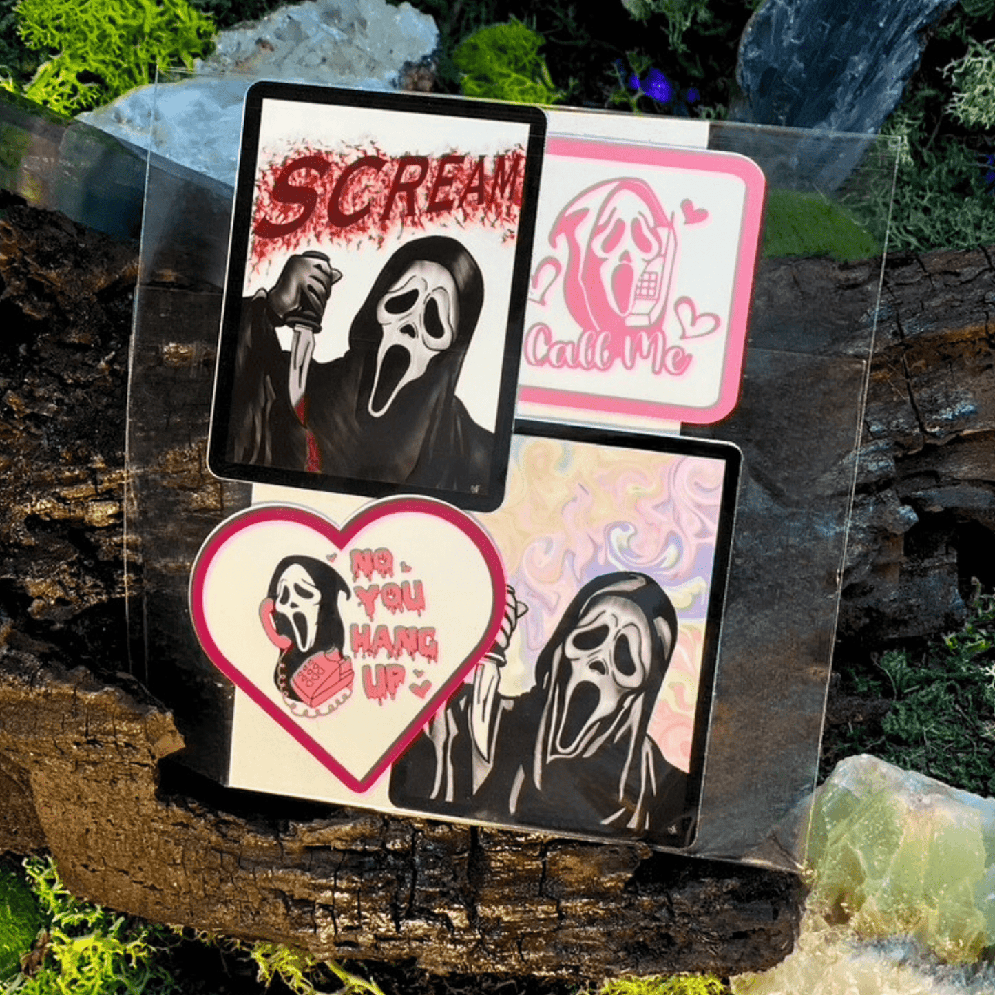 Shadow Witch Designs Scream Extended Sticker Pack SCESP