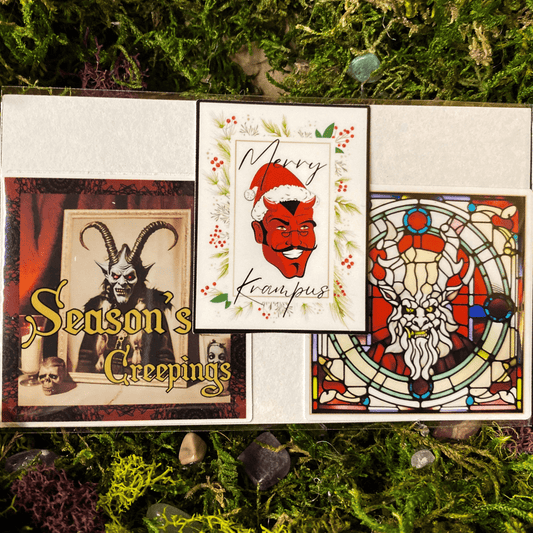 Krampus Creepings Sticker Pack - Shadow Witch Designs