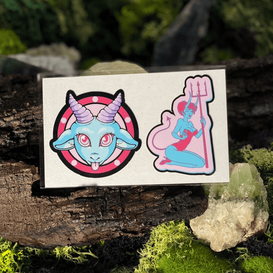 Pastel Devil Sticker Pack - Shadow Witch Designs