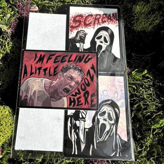 Scream Feeling Woozy Sticker Pack - Shadow Witch Designs