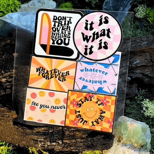 Whatever, Don't Trip Sticker Pack - Shadow Witch Designs