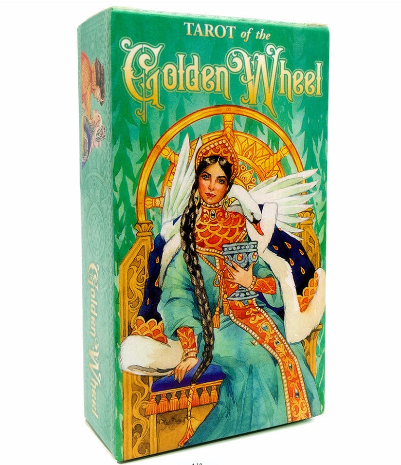 Shadow Witch Designs Tarot of the Golden Wheel Tarot and Oracle Bundle 1 CJWJWJYZ04967-6style