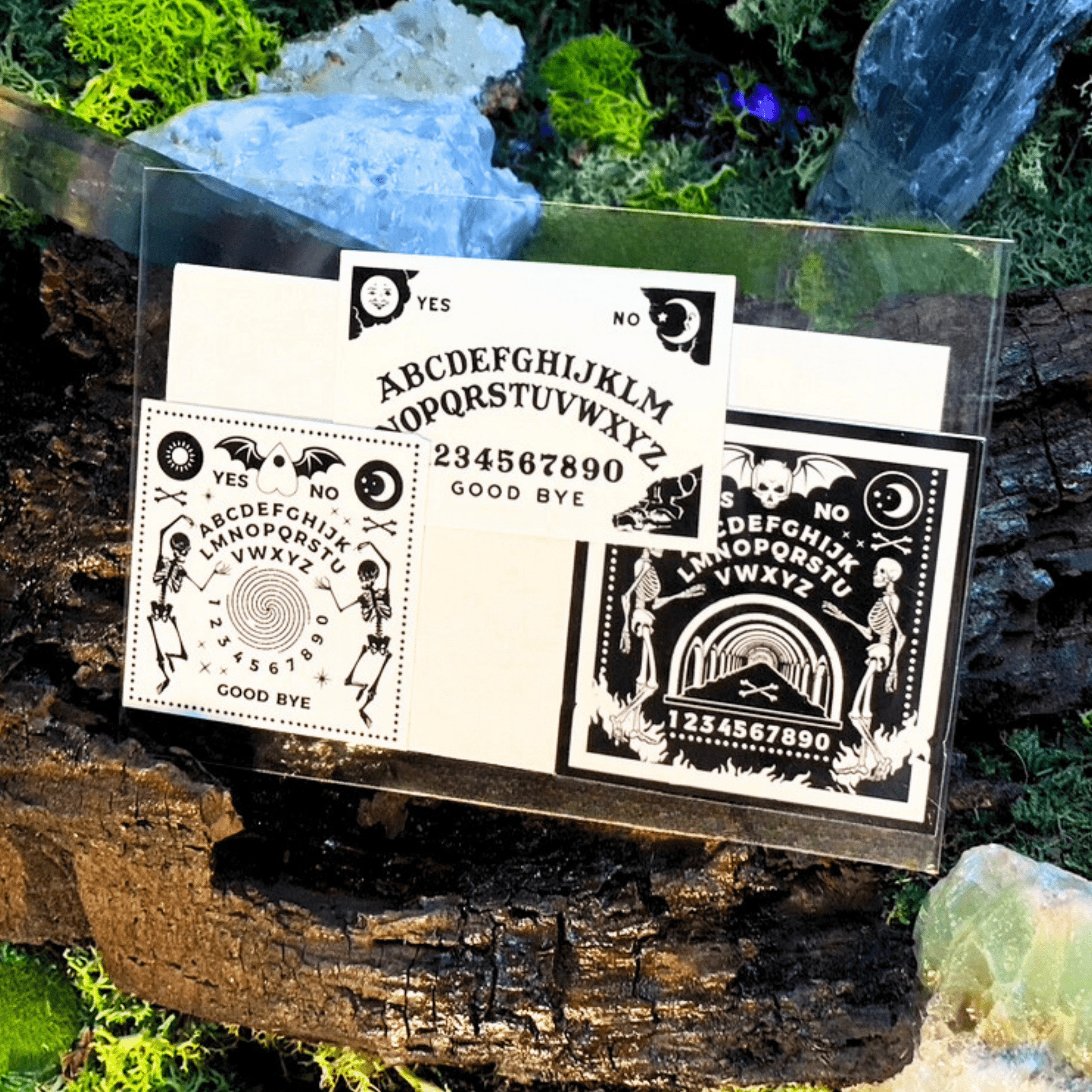 Shadow Witch Designs White Ouija Sticker Pack WOSP